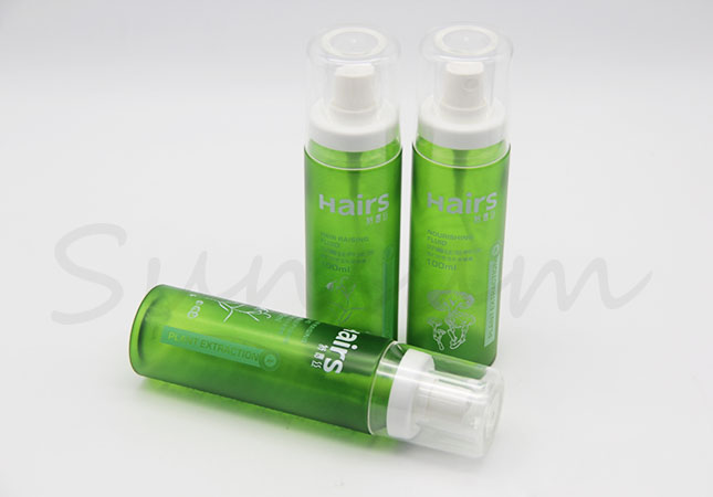 Frosted Cosmetic Plastic Pump Spray Bottle